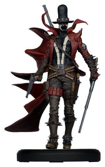 Gunslinger Spawn by Todd McFarlane Spawn Black White & Red All Over 1/10 Figurka 23 cm