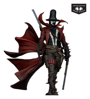 Gunslinger Spawn by Todd McFarlane Spawn Black White & Red All Over 1/10 Figurka 23 cm