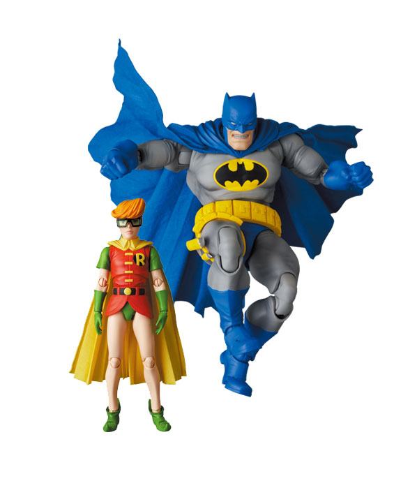 Batman Blue Version & Robin DC The Dark Knight Returns MAF EX Figurki 11 - 16 cm