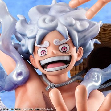 Monkey D. Luffy "Gear Fifth" One Piece Portrait Of Pirates Evolutionary History Figurka 26 cm