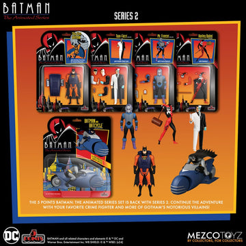 Batman: The Animated Series DC 2 5 Points Deluxe Box Set Figurki 9 cm