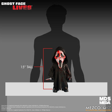 Bloody Ghost Face Scream MDS Roto Plush Doll Figurka 38 cm
