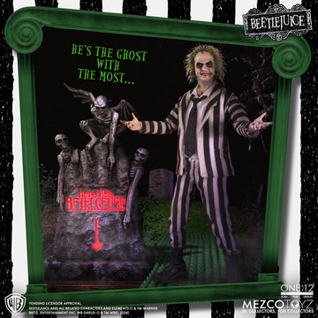 Beetlejuice Deluxe Edition 1/12 Figurka 18 cm