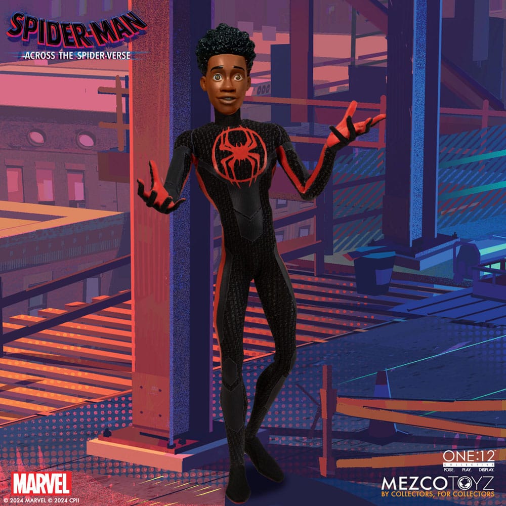 Spider-Man Miles Morales Marvel 1/12 Figurka 17 cm