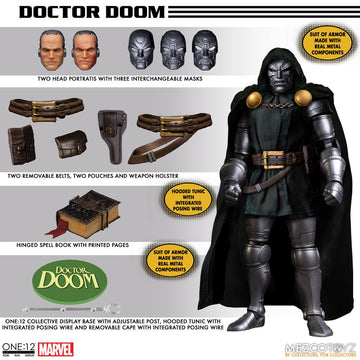 Doctor Doom Marvel 1/12 Figurka 17 cm