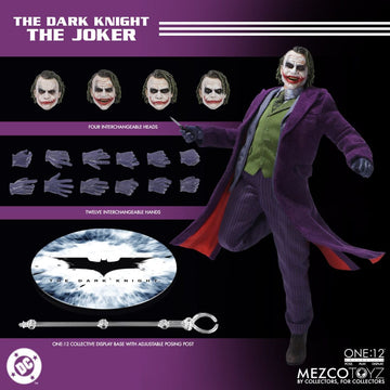 Joker DC The Dark Knight 1/12 Figurka 17 cm