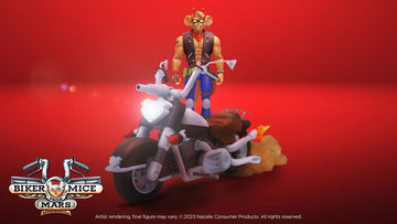 Throttle's Martian Monster Bike Biker Mice From Mars Figurka 23 cm
