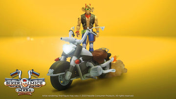 Throttle's Martian Monster Bike Biker Mice From Mars Figurka 23 cm