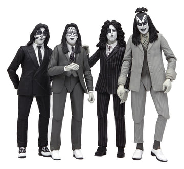 KISS Dressed to Kill Album Cover 4-Pack Figurki 18 cm