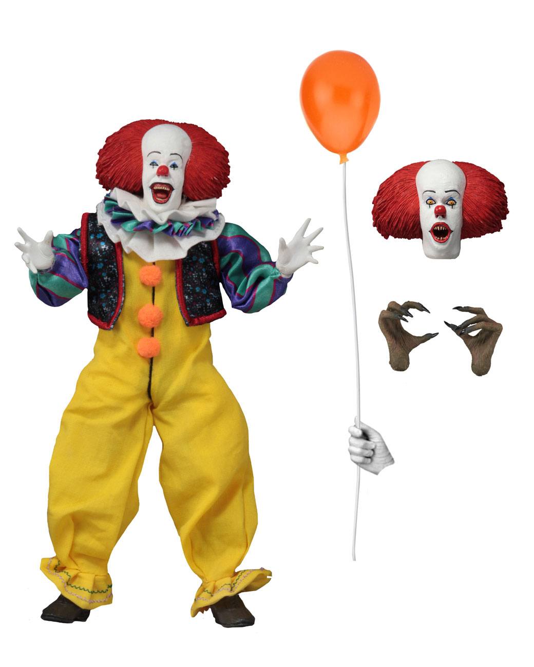 Pennywise Stephen King's It 1990 Retro Figurka 20 cm