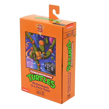 Michelangelo Teenage Mutant Ninja Turtles Cartoon Ultimate VHS Figurka 18 cm