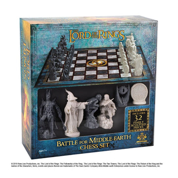 Lord of the Rings Chess Set Battle for Middle Earth Szachy