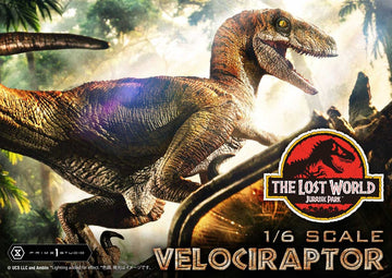 Velociraptor Jurassic Park II Legacy Museum Collection 1/6 Figurka 41 cm