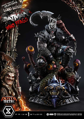 Lobo Batman: Batman Who Frags Dark Nights: Death Metal Museum Masterline 1/3 Figurka 81 cm