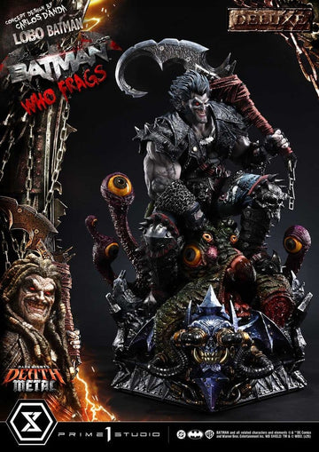 Lobo Batman: Batman Who Frags Dark Nights: Death Metal Museum Masterline Deluxe Version 1/3 Figurka 81 cm