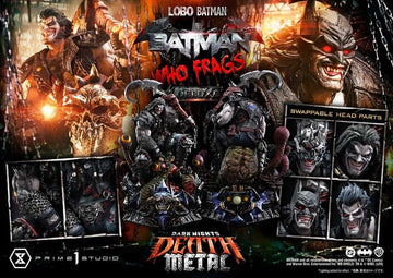 Lobo Batman: Batman Who Frags Dark Nights: Death Metal Museum Masterline Deluxe Version 1/3 Figurka 81 cm