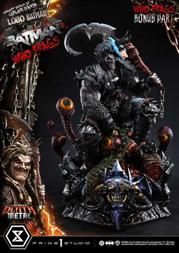 Lobo Batman: Batman Who Frags Dark Nights: Death Metal Museum Deluxe Bonus Version 1/3 Figurka 81 cm