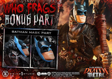 Lobo Batman: Batman Who Frags Dark Nights: Death Metal Museum Deluxe Bonus Version 1/3 Figurka 81 cm
