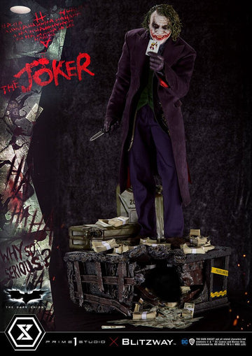 The Joker DC The Dark Knight Bonus Version 1/3 Figurka 73 cm