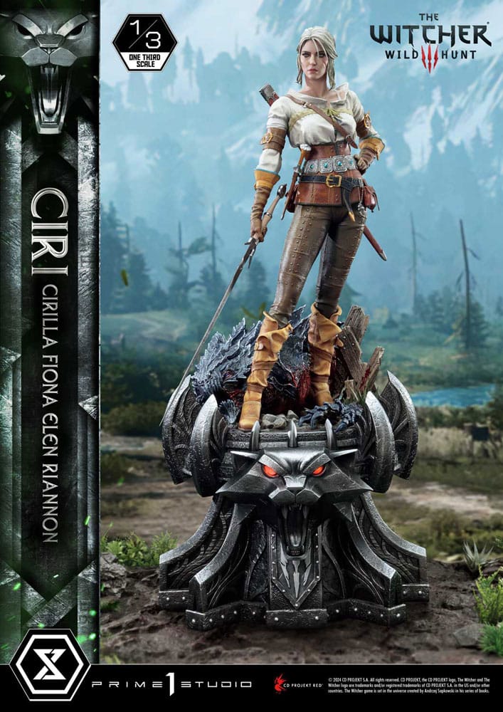 Ciri Fiona Elen Riannon The Witcher 3: Wild Hunt Museum Masterline 1/3 Figurka 81 cm