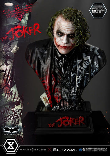 The Joker DC The Dark Knight Premium Bus Popiersie Figurka 26 cm