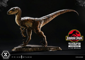 Velociraptor Closed Mouth Jurassic Park Prime Collectibles 1/10 Figurka 19 cm