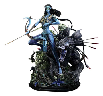 Neytiri & Thanator Avatar (Film) Real Elite Masterline Series 1/4 Figurka 75 cm