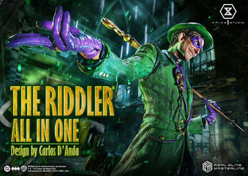 The Riddler All In One Design by Carlos D'Anda DC Comics Real Elite Masterline Series 1/3 Figurka 74 cm