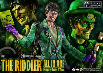 The Riddler All In One Design by Carlos D'Anda DC Comics Real Elite Masterline Series Deluxe Version 1/3 Figurka 74 cm