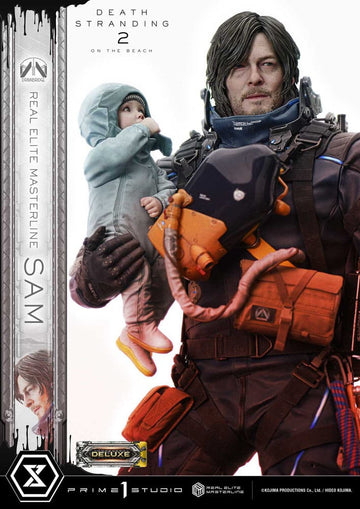Sam Death Stranding 2: On the Beach Real Elite Masterline Series Deluxe Version 1/3 Figurka 83 cm