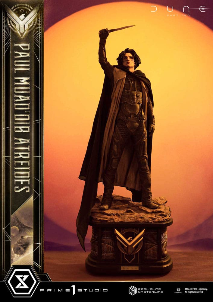 Paul Atreides Dune: Part Two Real Elite Masterline Series 1/3 Figurka 90 cm