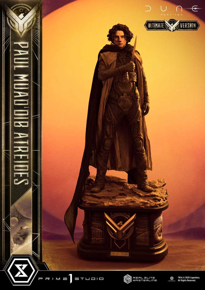 Paul Atreides Dune: Part Two Real Elite Masterline Series Ultimate Verison 1/3 Figurka 90 cm