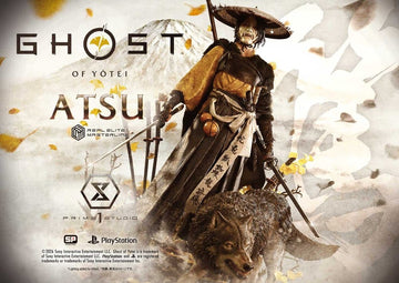 Atsu Ghost of Yotei Real Elite Masterline 1/4 Figurka 59 cm