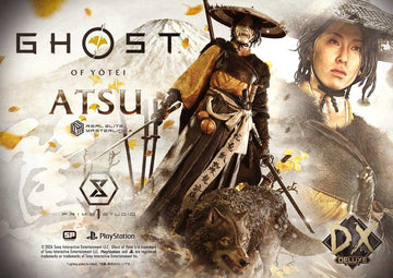 Atsu Ghost of Yotei Real Elite Masterline Deluxe Version 1/4 Figurka 59 cm