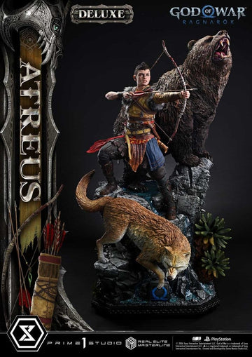 Atreus God of War: Ragnarok Real Elite Masterline Deluxe Version 1/3 Figurka 96 cm