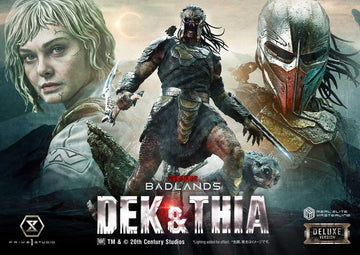 Badlands Dek & Thia Predator Real Elite Masterline Deluxe Version 1/3 Figurka 87 cm