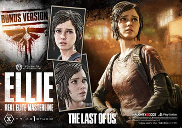 Ellie The Last of Us Part I Real Elite Masterline Bonus Version 1/4 Figurka 46 cm