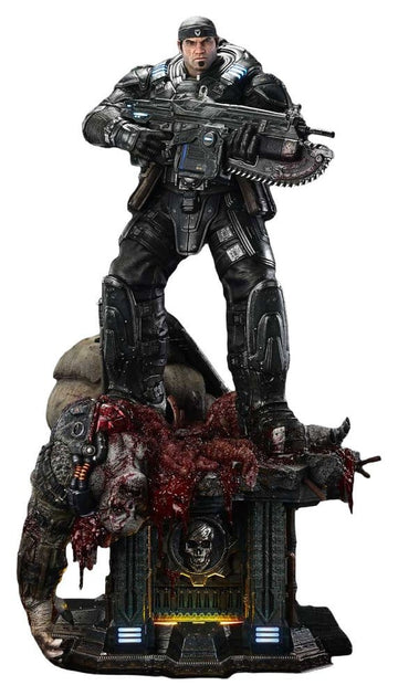 Marcus Fenix Gears of War: Reloaded Real Elite Masterline Series Ultimate Version 1/3 Figurka 97 cm