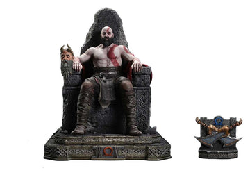 Ragnarok Master Thyself Kratos Throne Legacy God of War Series Bonus Version 1/3 Figurka 67 cm