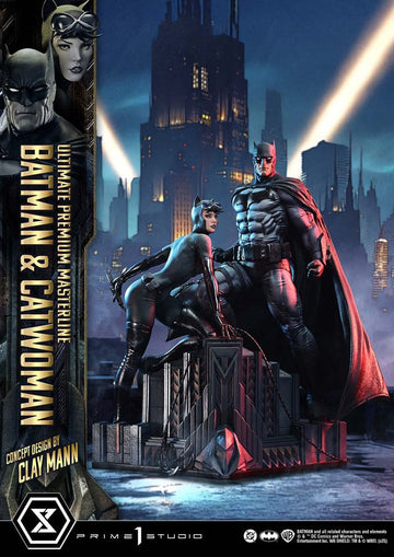 Batman & Catwoman (Concept Design by Clay Mann) DC Comics Ultimate Premium Masterline Series 1/4 Figurka 56 cm