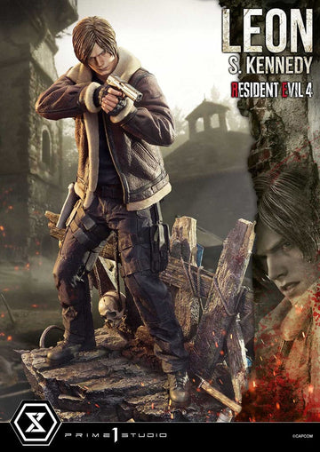 Leon S. Kennedy Resident Evil 4 Ultimate Premium Masterline Series 1/4 Figurka 64 cm