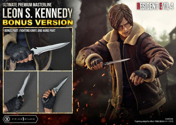 Leon S. Kennedy Resident Evil 4 Ultimate Premium Masterline Series Bonus Ver. 1/4 Figurka 64 cm