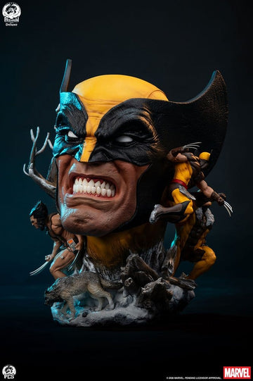 Wolverine Marvel Fine Art Bust Deluxe Edition Figurka 48 cm
