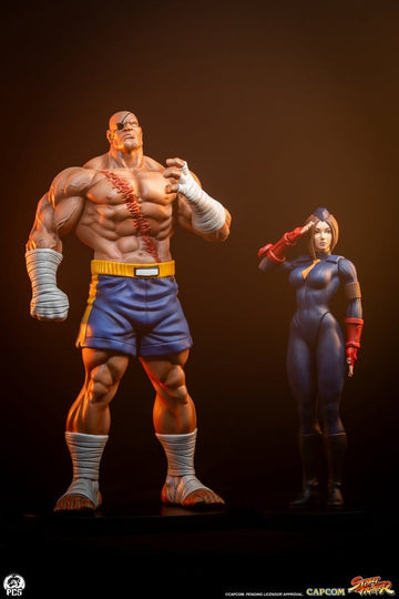 Sagat & Juli Street Fighter Street Jam 1/10 Figurki 24 cm