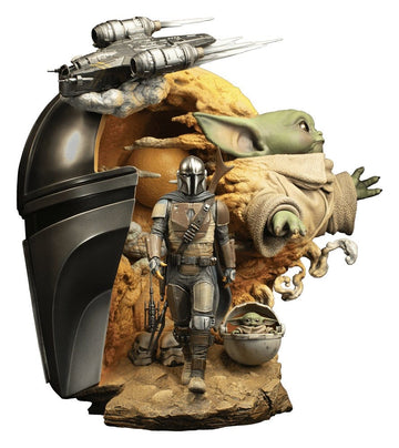 The Mandalorian Star Wars Fine Art Bust Figurka 41 cm