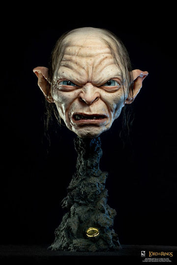 Gollum Art Mask Lord of the Rings Replica 1/1 Figurka 47 cm