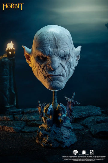 Azog Lord of the Rings Art Mask Replica 1/1 Figurka 54 cm