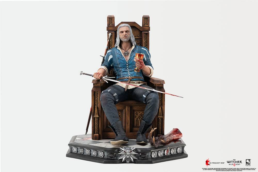 Geralt The Witcher 3: Wild Hunt Figurka 29 cm