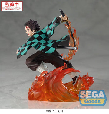 Tanjiro Kamado Demon Slayer: Kimetsu no Yaiba Xross Link Anime Figurka 15 cm