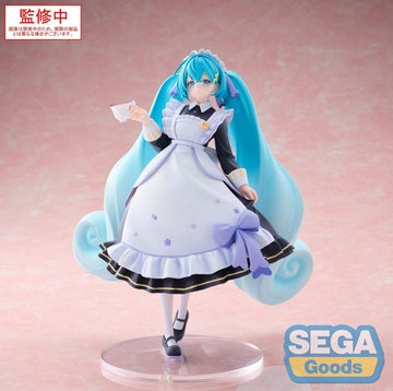 Hatsune Miku Classical Maid Character Vocal Series 01: Hatsune Miku Luminasta Figurka 21 cm